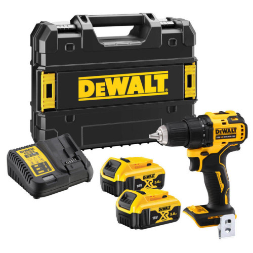Шуруповерт-дриль акумуляторний безщітковий DeWalt DCD708P2T-QW