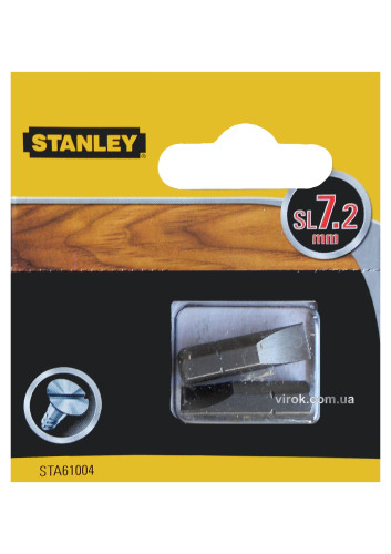 Насадка отверточная STANLEY плоская SL7 х 25 мм 2 шт