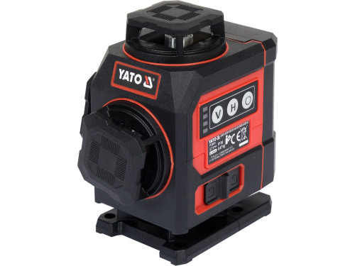 Рівень лазерний на 4-площини зелен пром YATO YT-30419