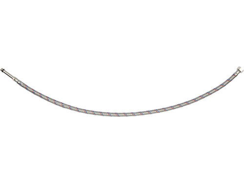 Шланг водопровідний з опліткою з нерж сталі FALA l= 800мм Ø= 8/12, з'єдн F-3/8" х M-M10x1- 50мм 1МПа