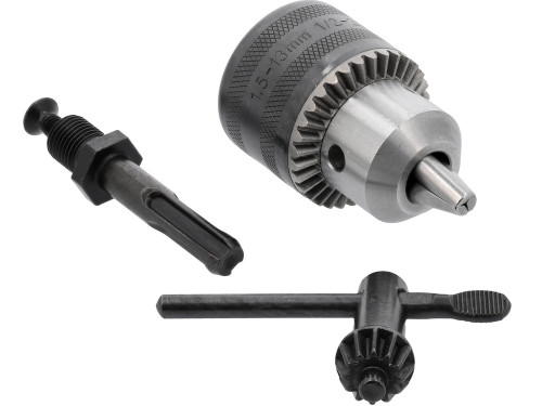 Патрон для дриля з ключем і адаптером SDS YATO YT-820302