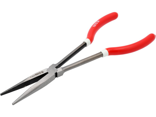 Щипці прямі подовжені YATO : L= 285 мм, HRC 50, Cr-V [6/72]