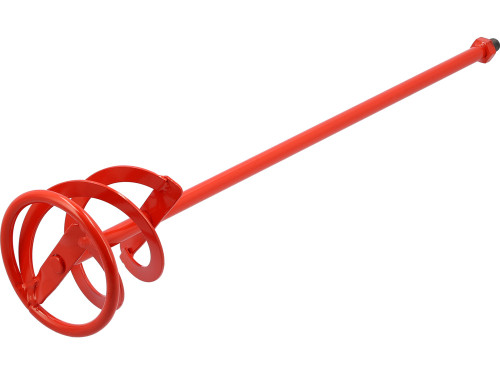 Міксер для будівельних сумішей спіральний оцинкований YATO: Ø=120x 600 мм, кріплення гвинт. М14 [16]