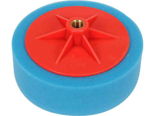 Диск полірувальний з дуже твердою губкою YATO Ø= 150 мм, h= 50 мм, різьбове кріплення М14 [60]