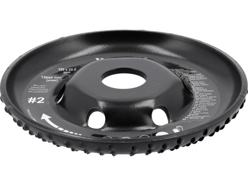 Диск-фреза YATO радіальний Ø=120/22.2 мм YT-59156