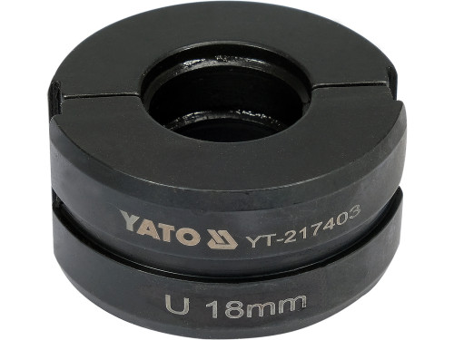 Насадка для прес-кліщів YT-21735 YATO: U18 мм [50]
