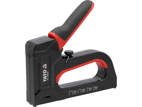 Степлер з регулятором сили YATO Скоби типу: 53П, 140П, 28U, цвяхи тип: 300 Т, 500 І, 6 функцій [6]