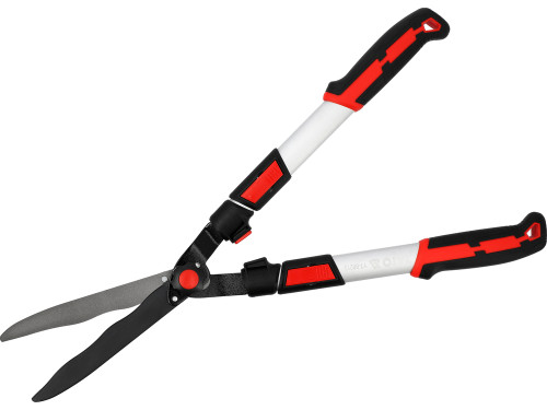 Ножиці по живоплоту з гофров лезами і телеск алюмін руч YATO YT-88213