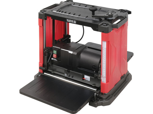 Рейсмусовий верстат YATO: 230 В, 1,8 кВт. 2 ножі, макс. W= 330 мм, H= 3-160 мм, струг T= 0,8-2,4 мм