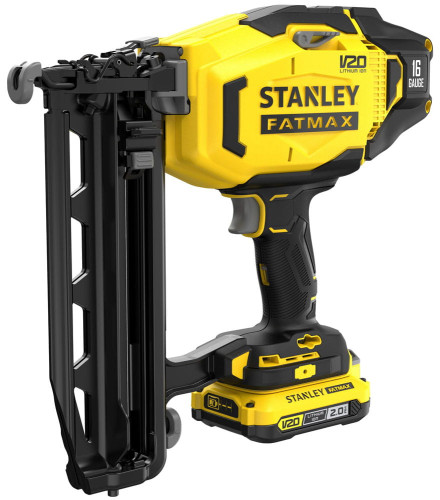 Цвяхозабивний пістолет FATMAX V20 , 2 акум по 2А для G16. 25-64мм товщ цвяха 1,6 мм + кейс