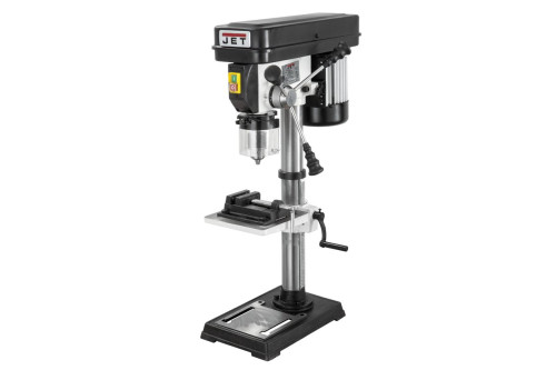 Свердлильний верстат настільний JET JDP-10L-M : 230В 0,45 кВт. МК2/В16 свердла Ø≤16 мм. 12 шв.(Д)