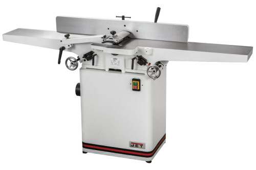 Фугувальний верстат JET JJ-8L-M : 230В 2,1(1.5)кВт.вал Ø=72мм, 4 ножі205х19х3,0мм -45-0-45°(2 М)