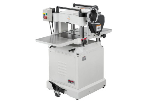 Рейсмусовий верстат JET JWP-15KHH :230В 2,8(2,2)кВт Helical Ø=76. ножі 75шт 15х15х2,5мм гот. 38х20см