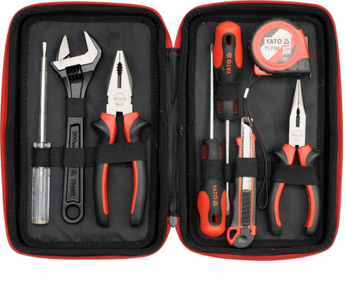 Набір інструментів YATO в футлярі, 8 шт.