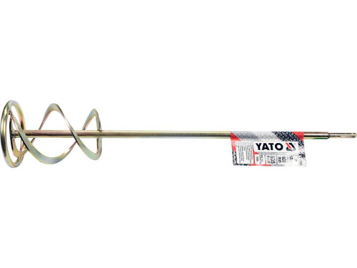 Міксер для буд.сумішей оцинкований YATO: Ø=120 x 600мм, SDS PLUS, max 15-25 кг [14]