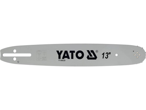 Шина напрямна ланцюгової пили YATO l= 13"/ 33 см (56 ланок) для ланцюгів YT-849449