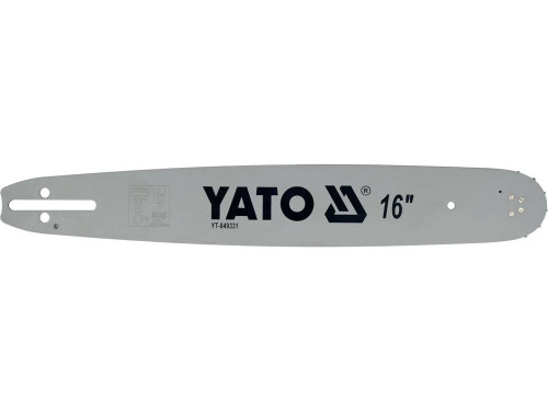 Шина напрямна ланцюгової пили YATO l= 16"/ 40 см (66 ланок) для ланцюгів YT-849451 