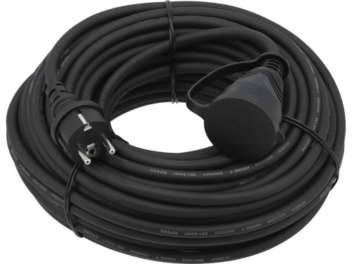 Кабель-подовжувач для будівель робіт мережевий 230 В YATO, l= 30 м. струм- 16 А, 3-жильний Ø=1,5 мм²