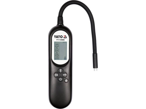 Тестер гальмівної рідини YATO з LCD дисплеєм і звуковим сигналом, живлення- акумулятор 3,7 В