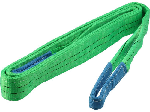 Строп пасовий з поліестеру VOREL 2 петлі по 30 см, заг. l=3 м, шир.- 60 мм, макс. навантаж- 2 т 