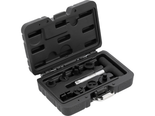 Ключі для пластикових оливозливних пробок YATO: до квадрату- 3/8", 9 шт [20]