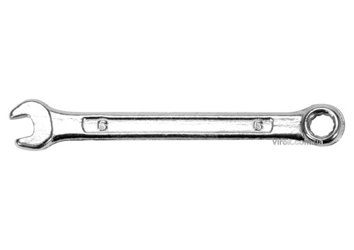 Ключ рожково-накидной STHOR М6 мм с углеродистой стали