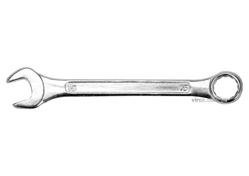 Ключ рожково-накидной STHOR М15 мм с углеродистой стали