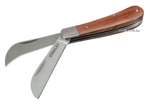 Нож складной STANLEY с двумя лезвиями 70 мм