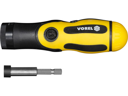 Тримач багнетний різальних полотен і викр. вставок VOREL, l= 150 мм з полотнами і бітами, наб. 18 ел