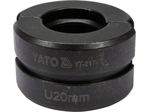 Насадка для прес-кліщів YT-21735 YATO: U 20 мм [50]