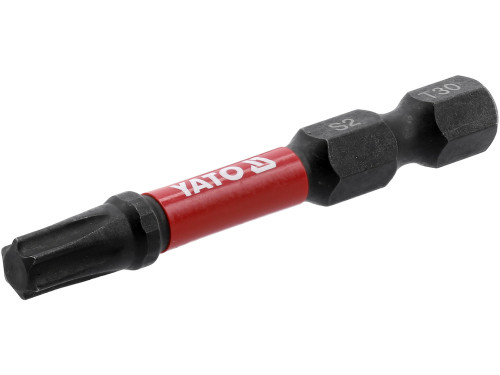 Насадка викруткова ударна YATO "TORX" T30 х 50 мм. шпиндель 6-гран- 1/4", 2 шт.[10]