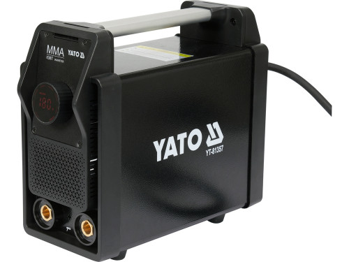 Зварювальний апарат інверторний від мережі 230 В YATO РДЗ і АДЗ, 40-180 А, електроди Ø= 1,6-4 мм [1]