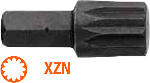 Насадка отверточная INDUSTRY USH XZN XZN8 x 25 мм 5 шт