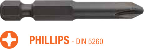 Насадка отверточная INDUSTRY USH Phillips PH0 x 50 мм 10 шт