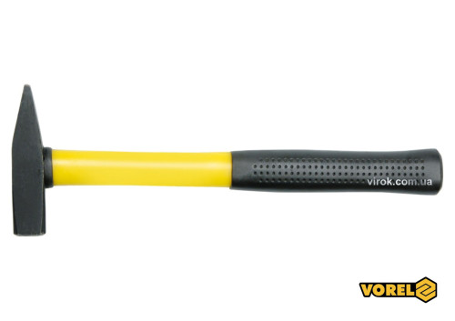 Молоток слесарный VOREL со стекловолоконной ручкой TUV/GS 100 г