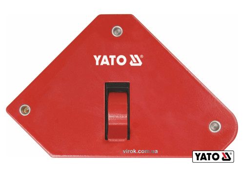 Струбцина магнитная для сварки с переключателем YATO 85 х 139 х 25 мм 13.5 кг