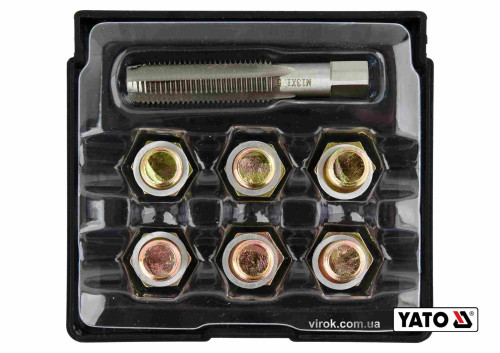 Набор для ремонта масляных пробок YATO М13 х 1.5 6 шт
