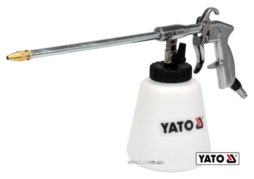 Пистолет пневматический для образования пены YATO с соплом 220 м 1 л 113 л/мин 0.62 МПа
