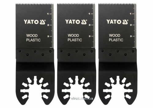 Пилы-насадки для реноватора YATO Bi-Metal 40 х 34 мм 3 шт