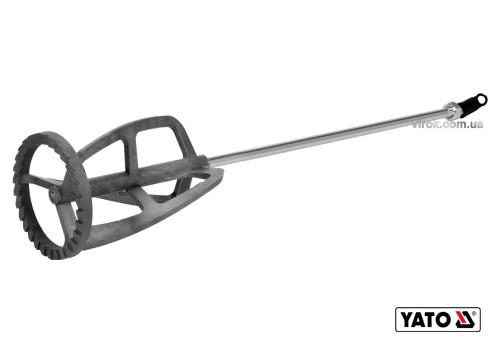 Миксер для краски и клея оцинкованный YATO Ø125 x 600 мм M14 20-30 кг