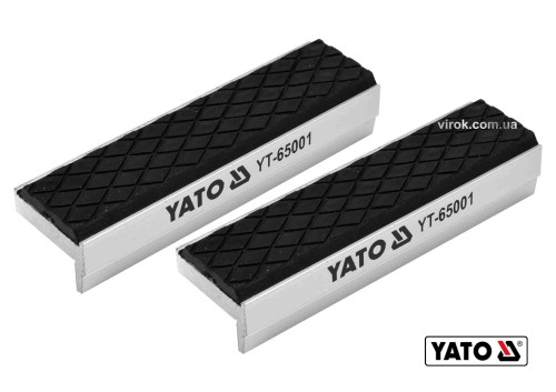 Сменные губки для тисков YATO 100 х 30 х 10 мм