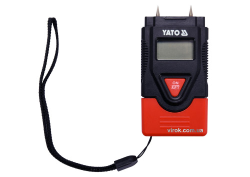 Влагомер для древесины и стройматериалов YATO YT-73140