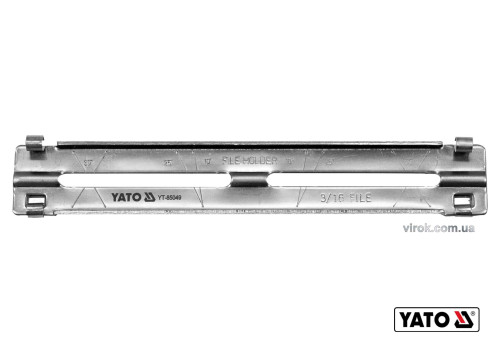 Направляющяя для напильника YT-85027 с клипсовым креплением YATO Ø4.8 x 190 х 30 мм под 10°/25°/30°/35°