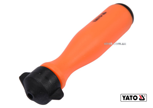 Ручка для напильника с резьбовым фиксатором YT-85025 полипропиленовая YATO Ø4 мм