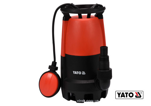 Насос для грязной воды YATO 400 Вт 11 л/ч 5.8 м