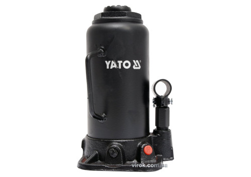 Домкрат гидравлический бутылочный YATO 15 т 230-462 мм