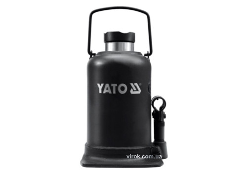 Домкрат гидравлический бутылочный YATO 15 т 231-498 мм