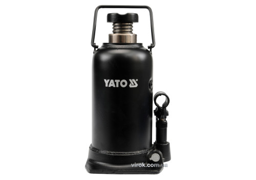 Домкрат гидравлический бутылочный YATO 20 т 241-521 мм