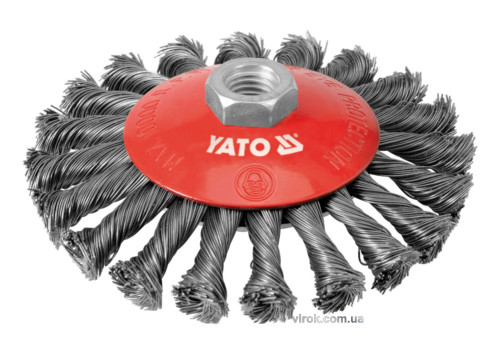 Щетка-крацовка YATO Ø125 мм