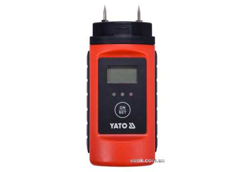 Влагомер для древесины и стройматериалов YATO YT-73141
